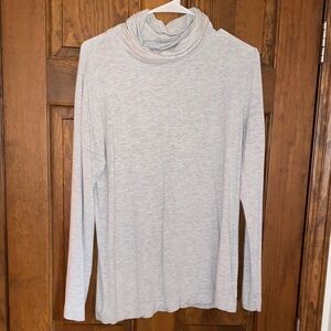 a new day Women's Heather Gray Long Sleeve Top